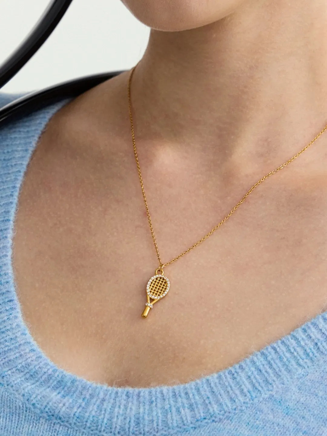 MINI RACQUET NECKLACE