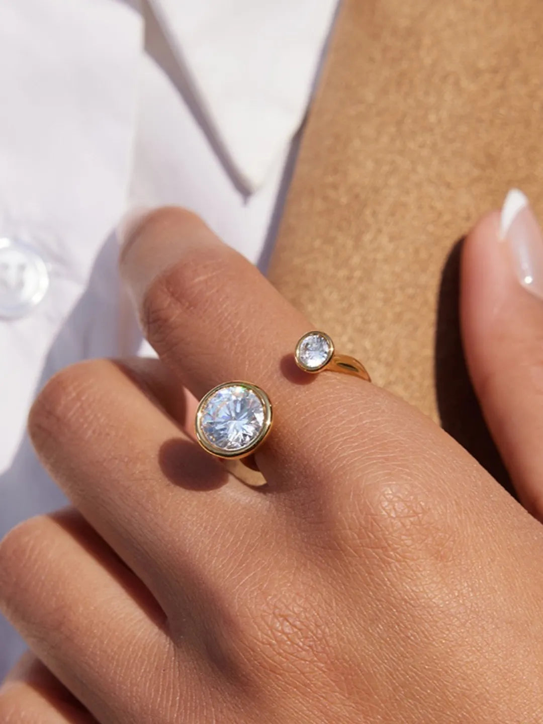 K-STYLE CZ RING