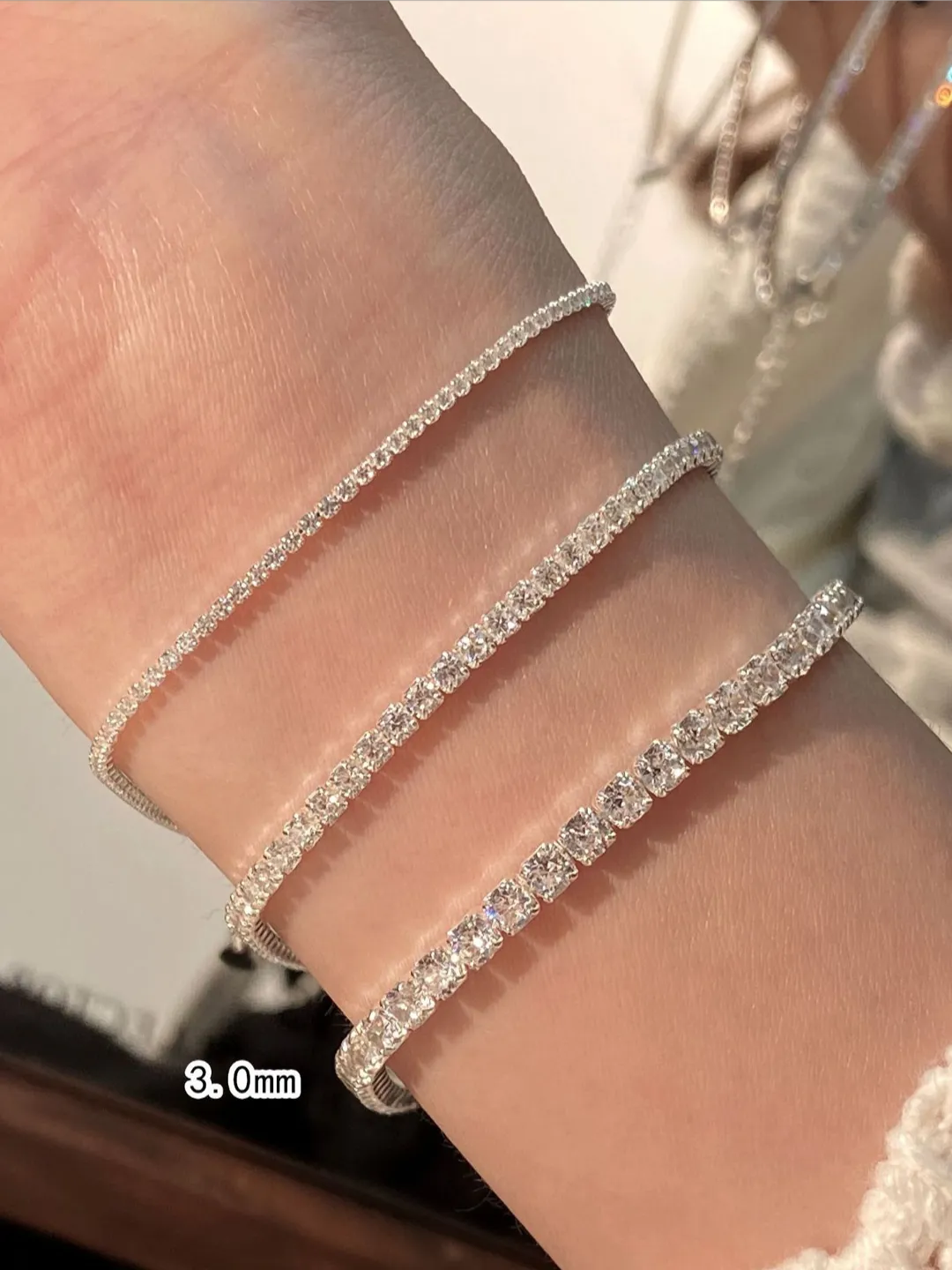 FULL CZ SILVER BRACELET