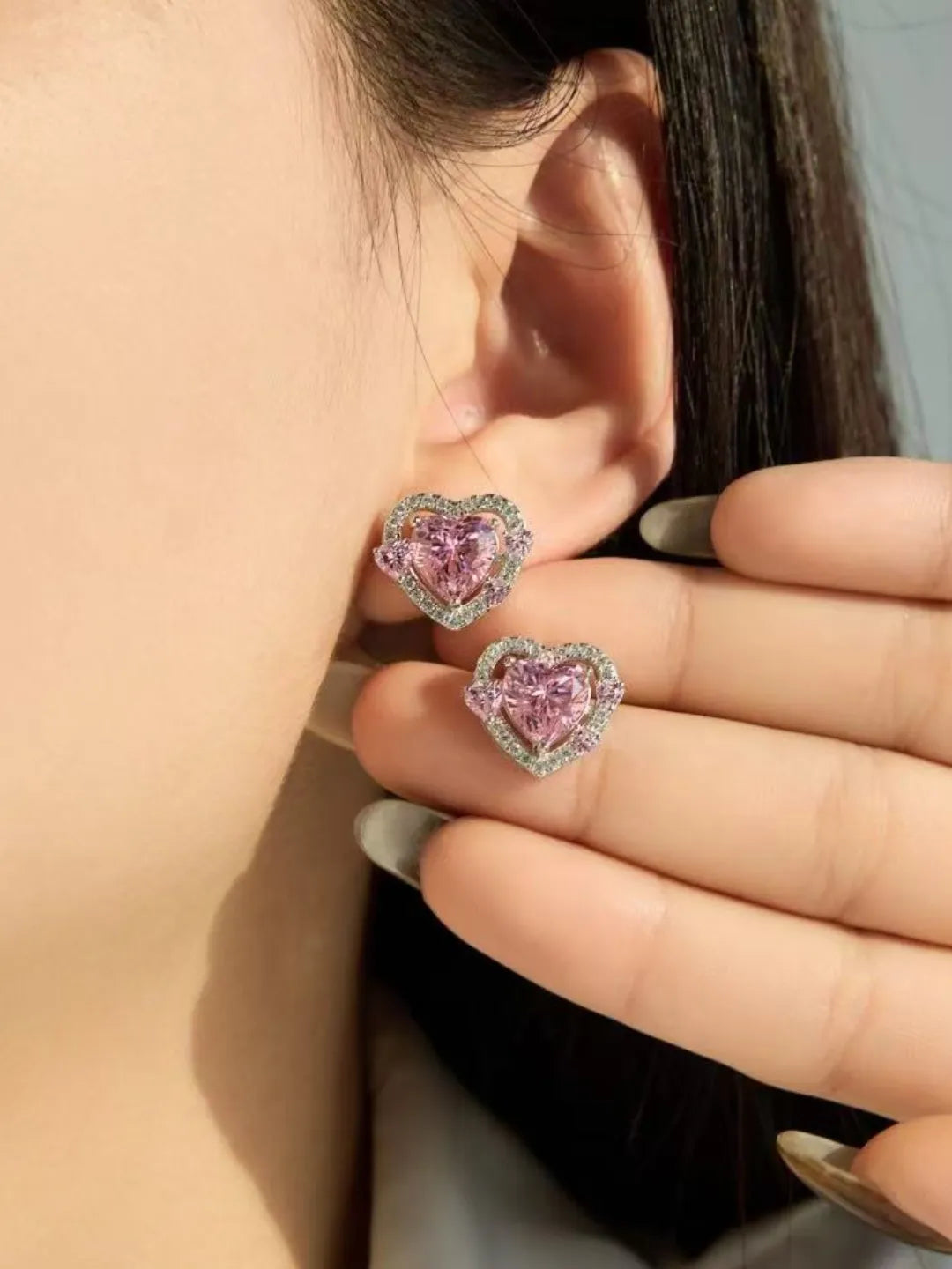PRINCESS HEART CZ JEWELRY