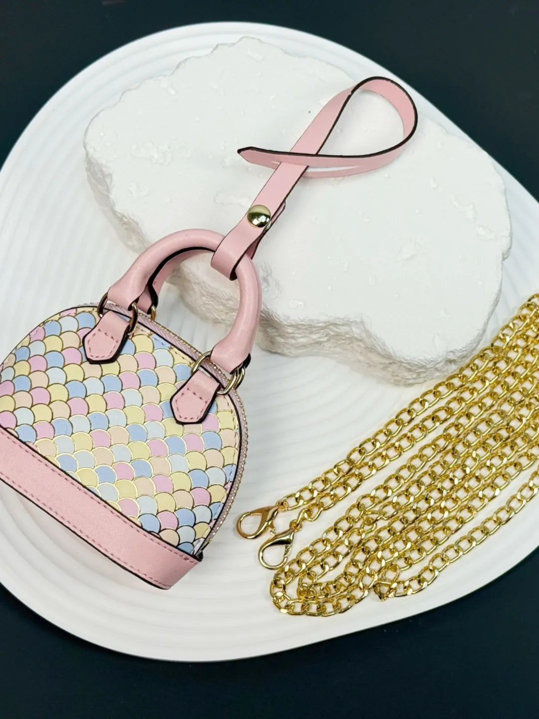 BLUSH BOWLING BAG