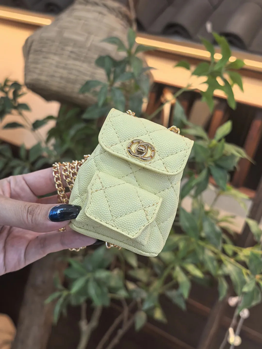 IVORY MINI BACKPACK