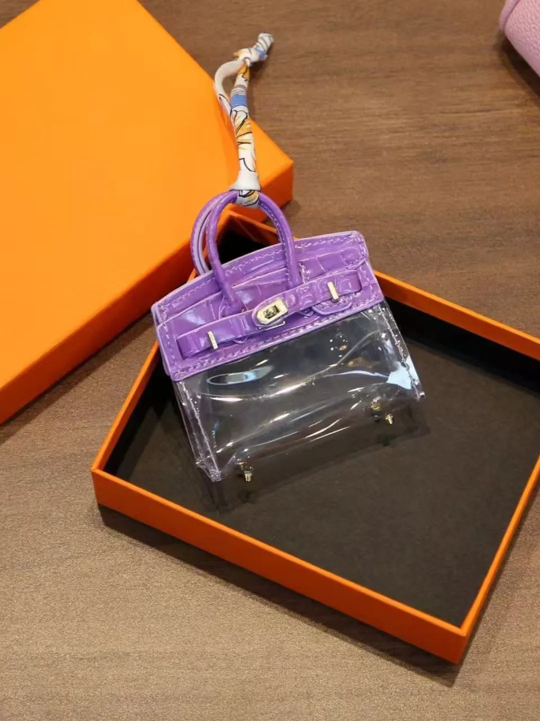 CLEAR TEXTURE BAG