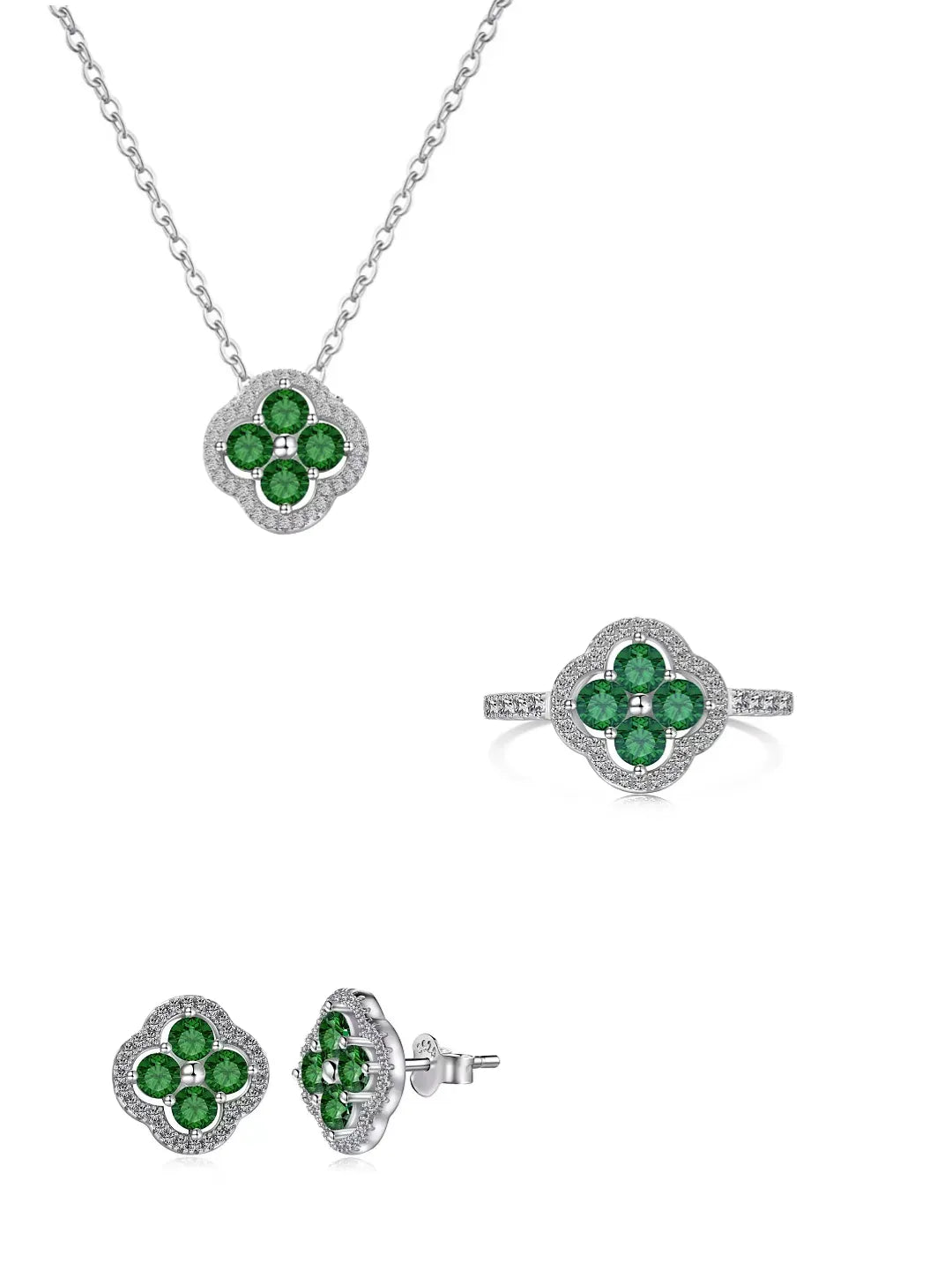 CLOVER CZ JEWELRY