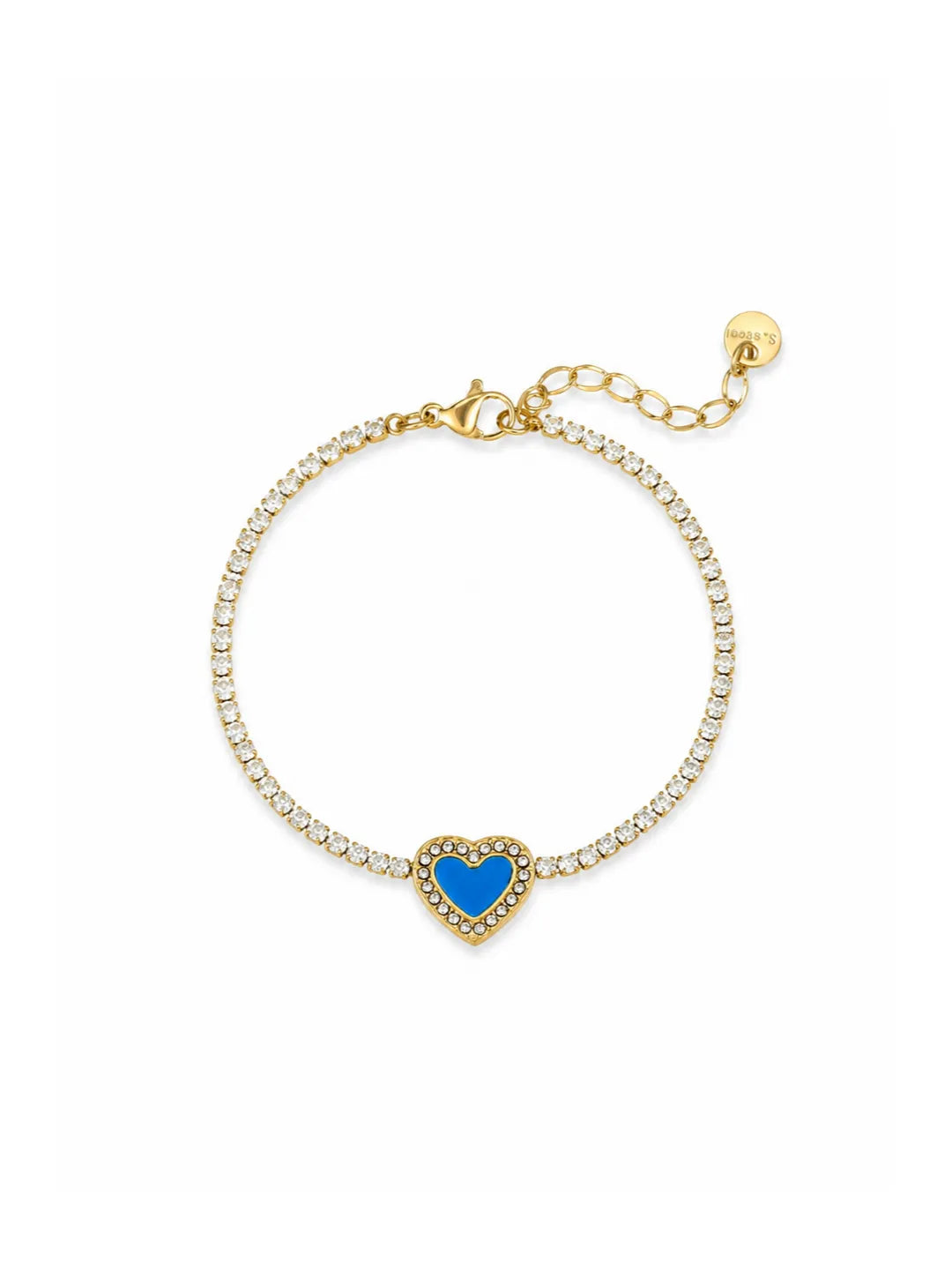 FULL PAVÉ HEART BRACELET