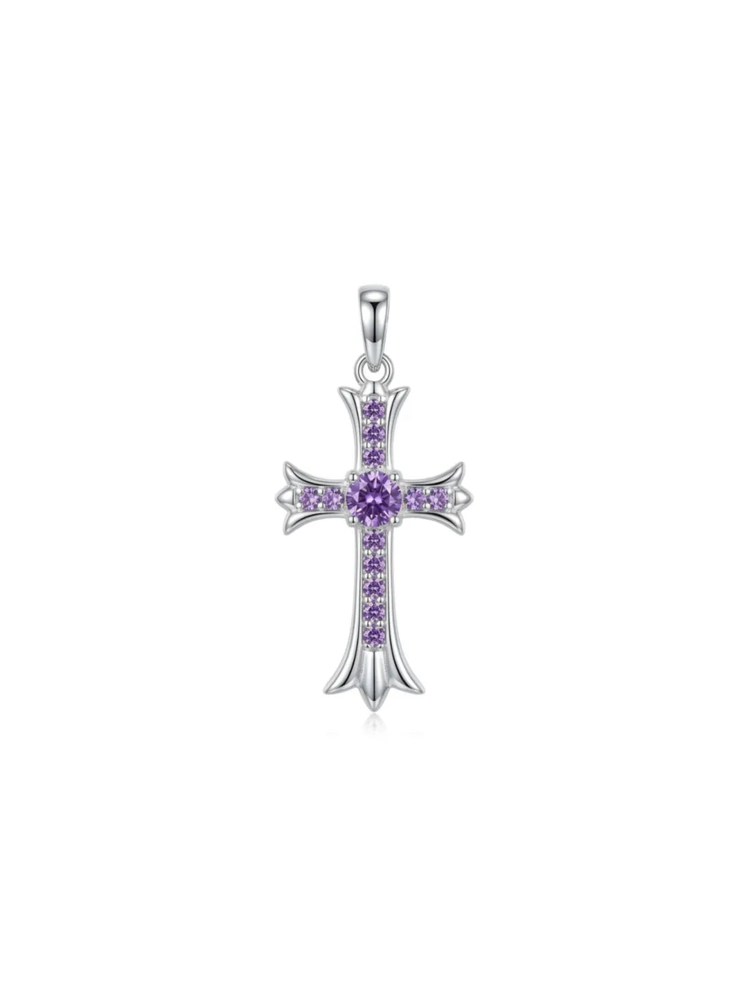 CZ CROSS PENDANT