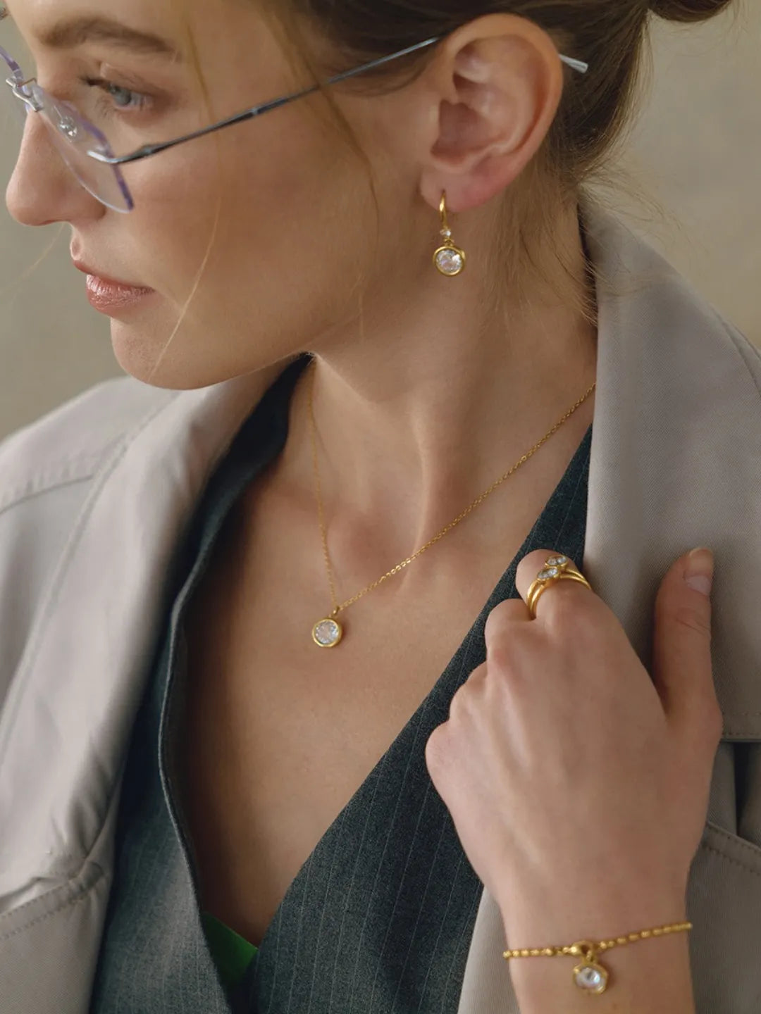 CZ JEWELRY SET