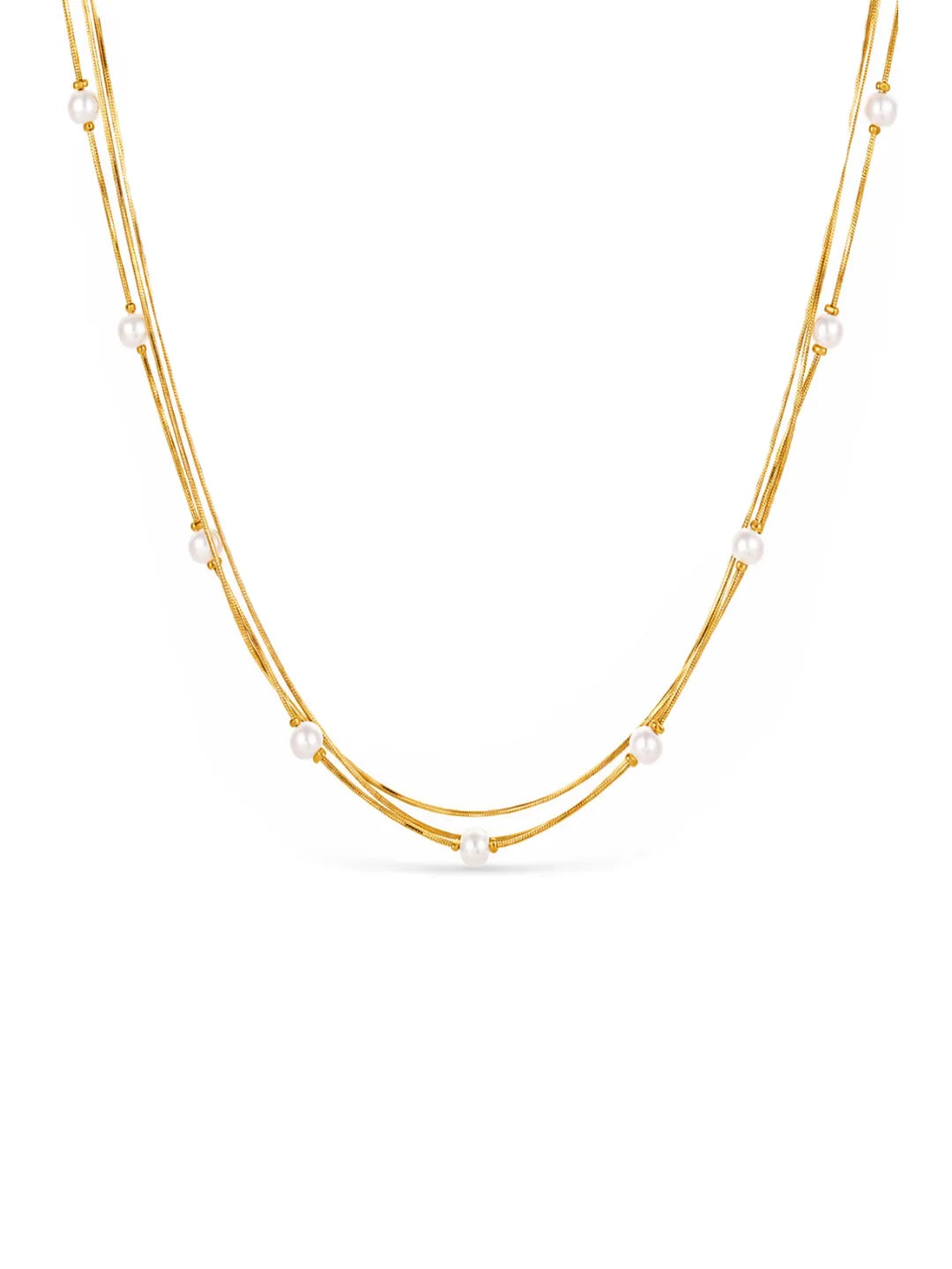 SIREN'S HOARD SHELL NECKLACE
