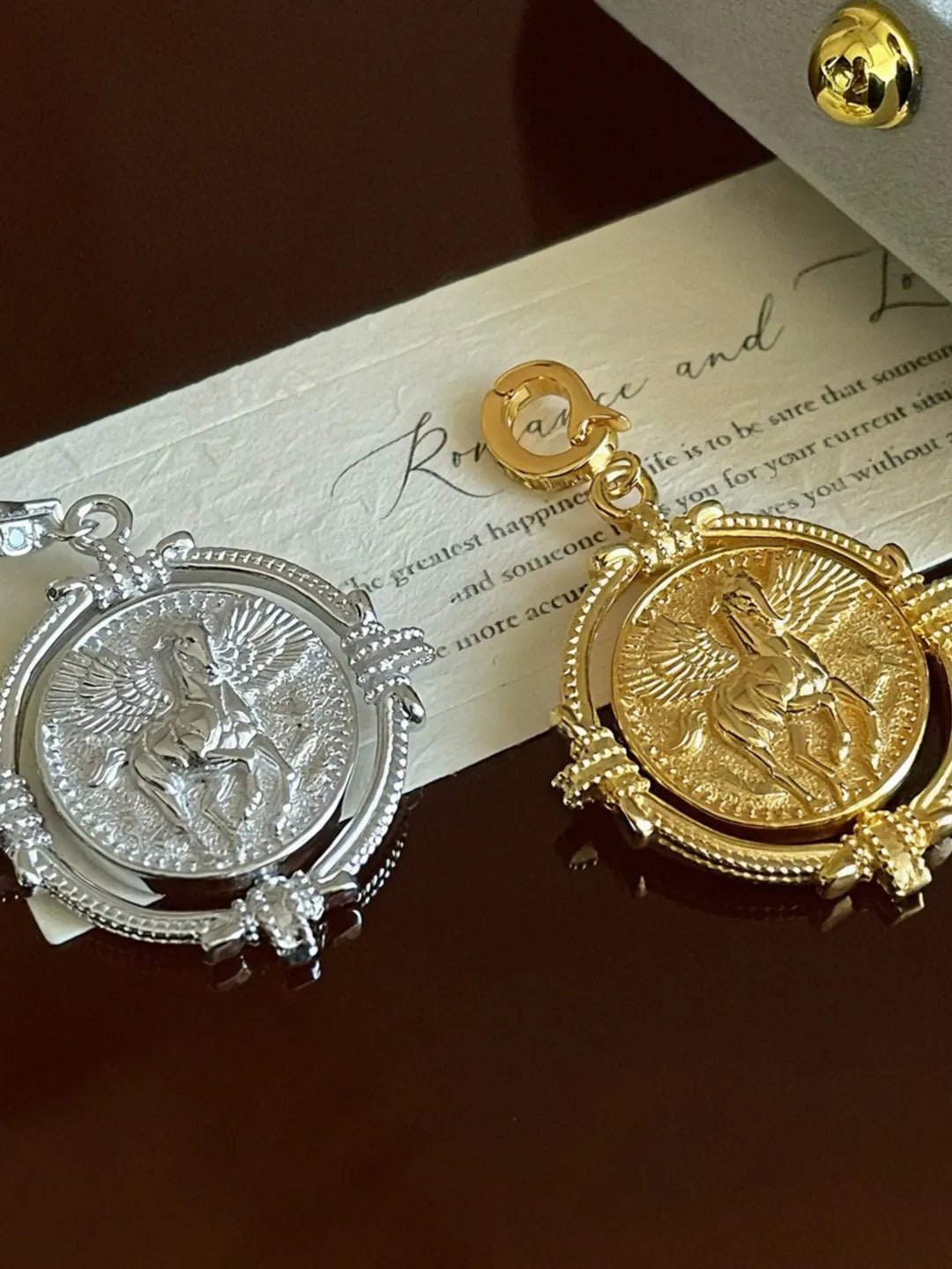 PEGASUS COIN PENDANT