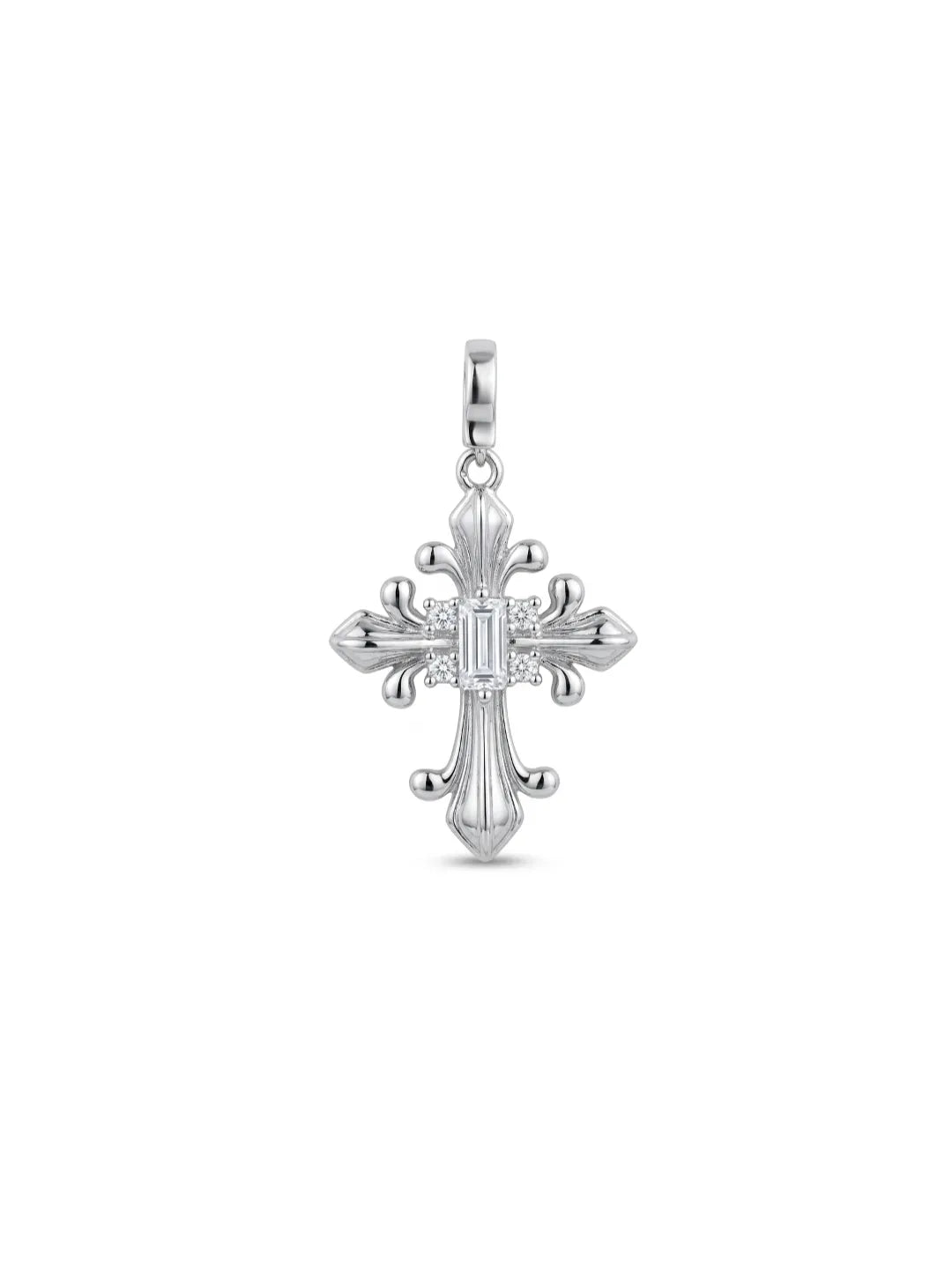 IRIS CROSS PENDANT