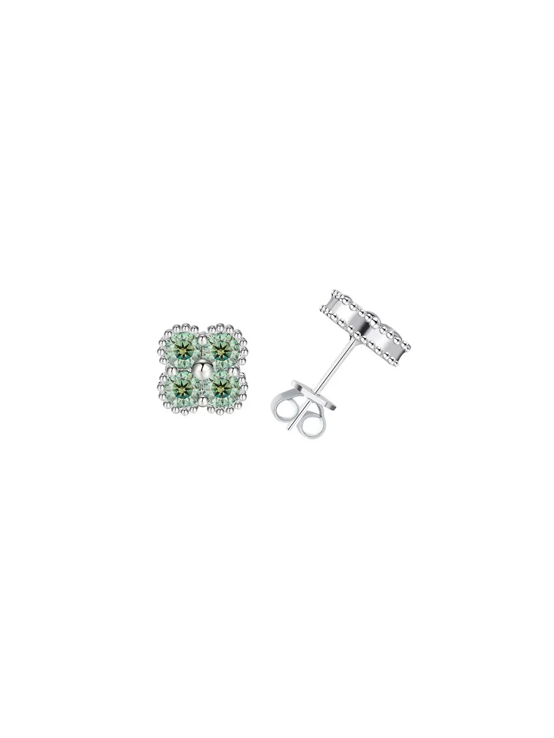 MOISSANITE CLOVER JEWELRY