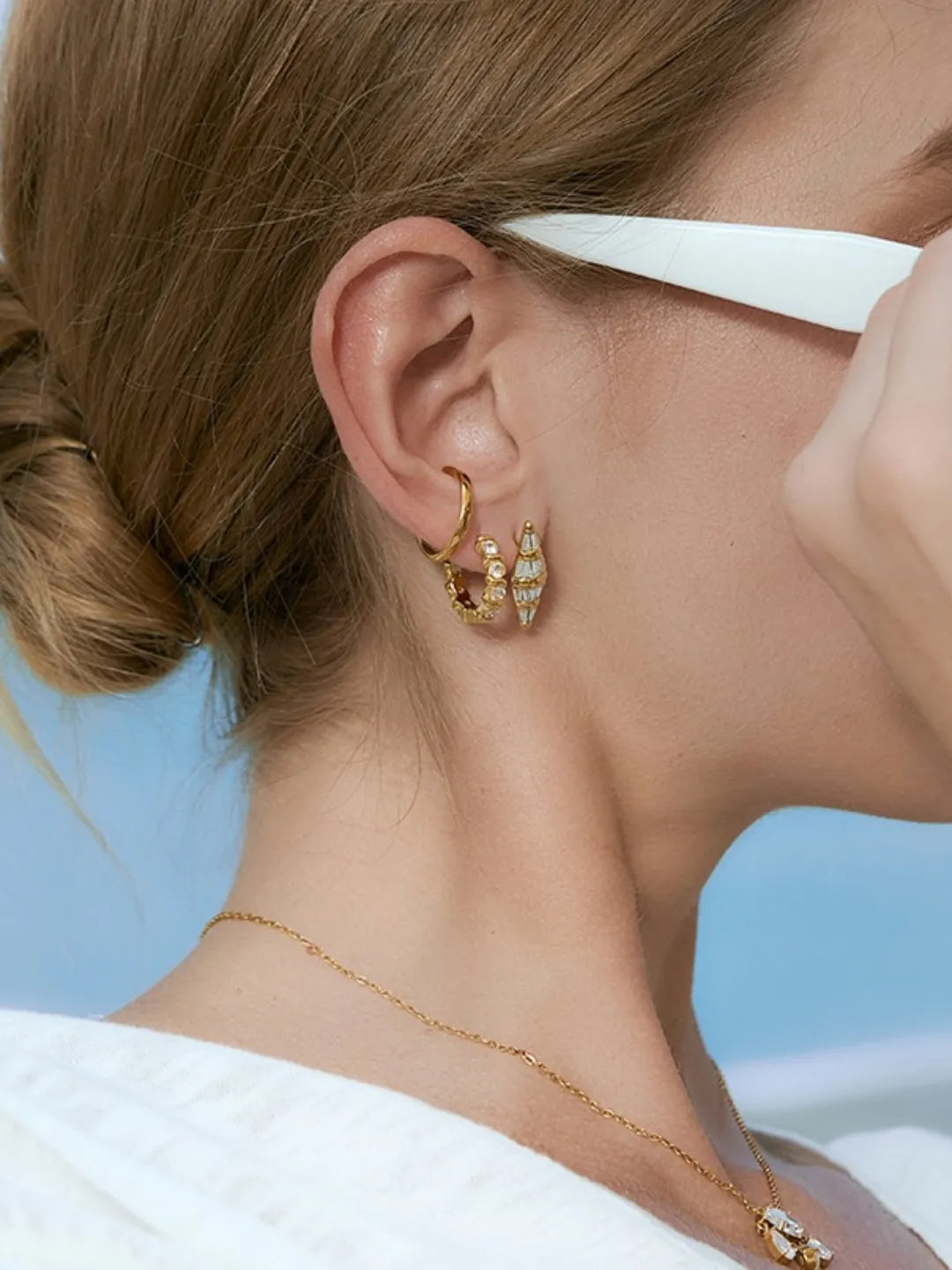 DIAMOND SHAPE STUDS