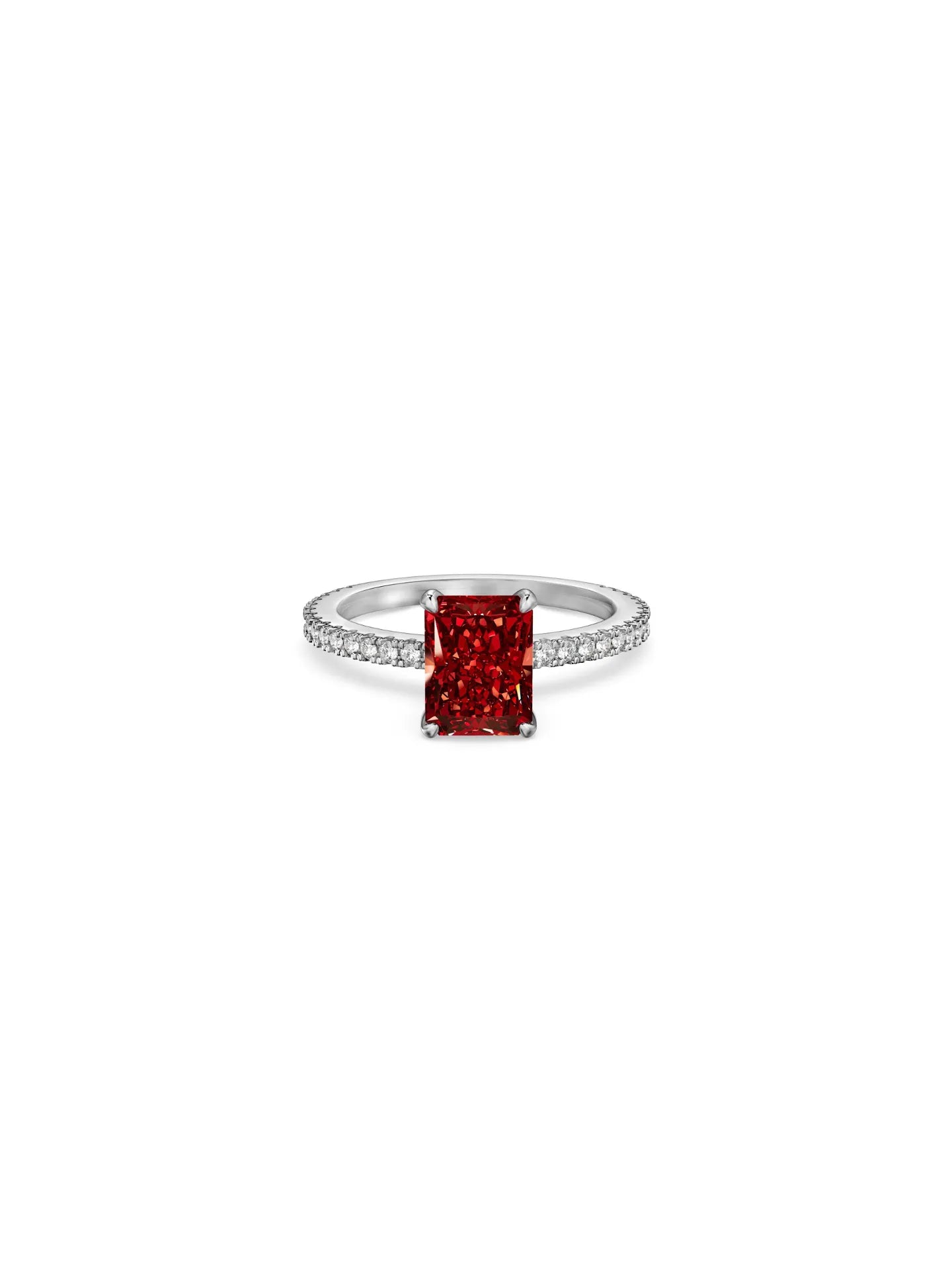 ICE-CUT ZIRCON RING