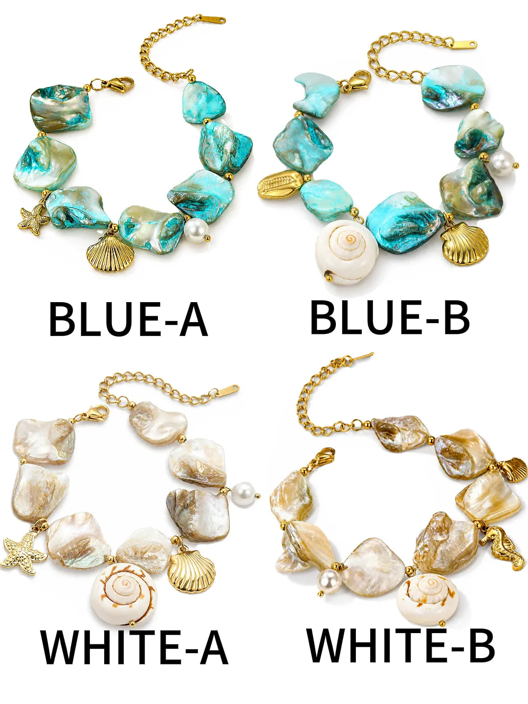 SHELL CHARM BRACELET