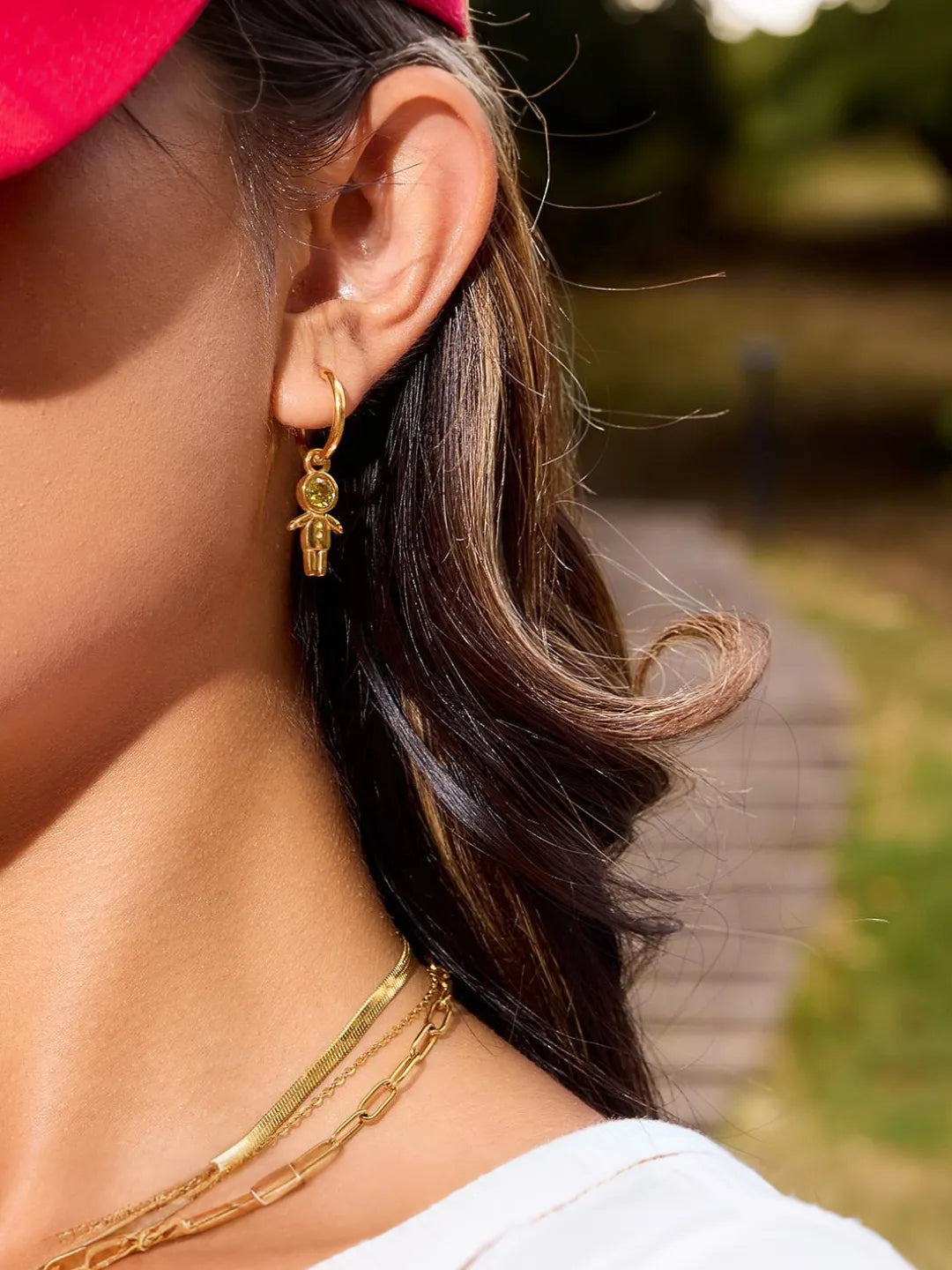 KID CHARM EARRINGS