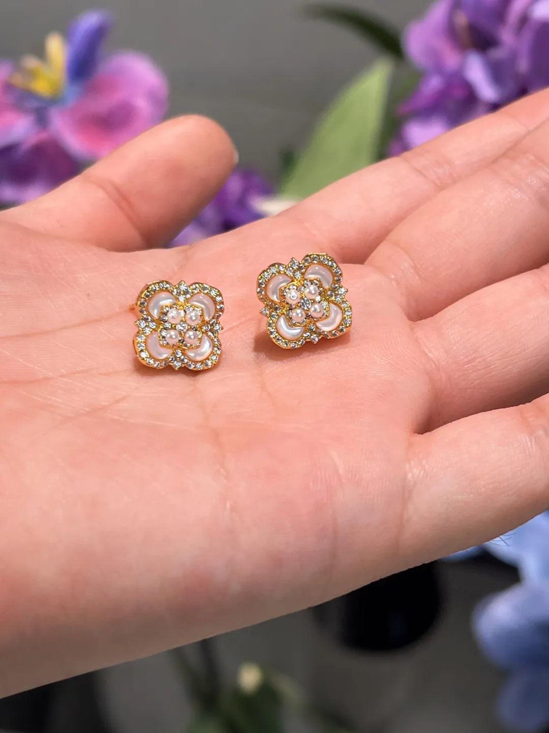 PEARL CLOVER SET
