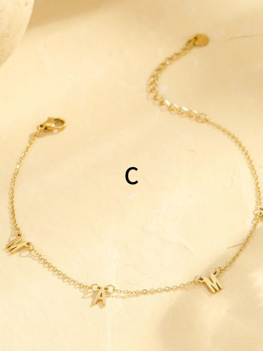 INITIAL ANKLET