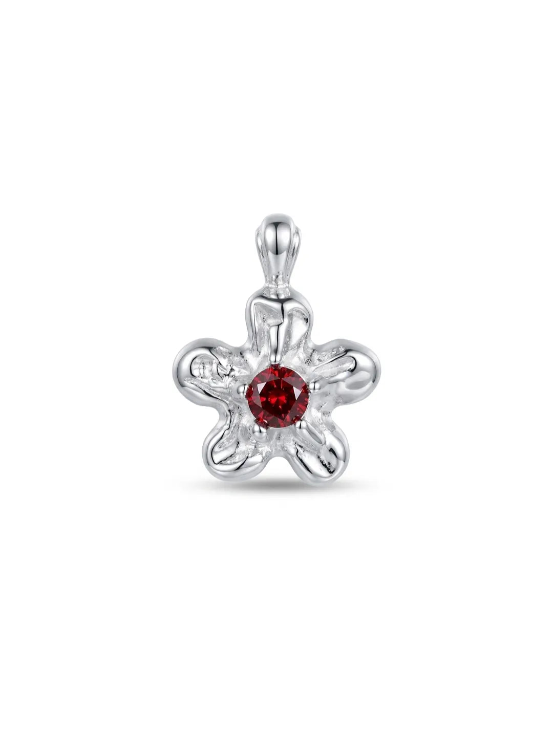 SOLID FLOWER PENDANT