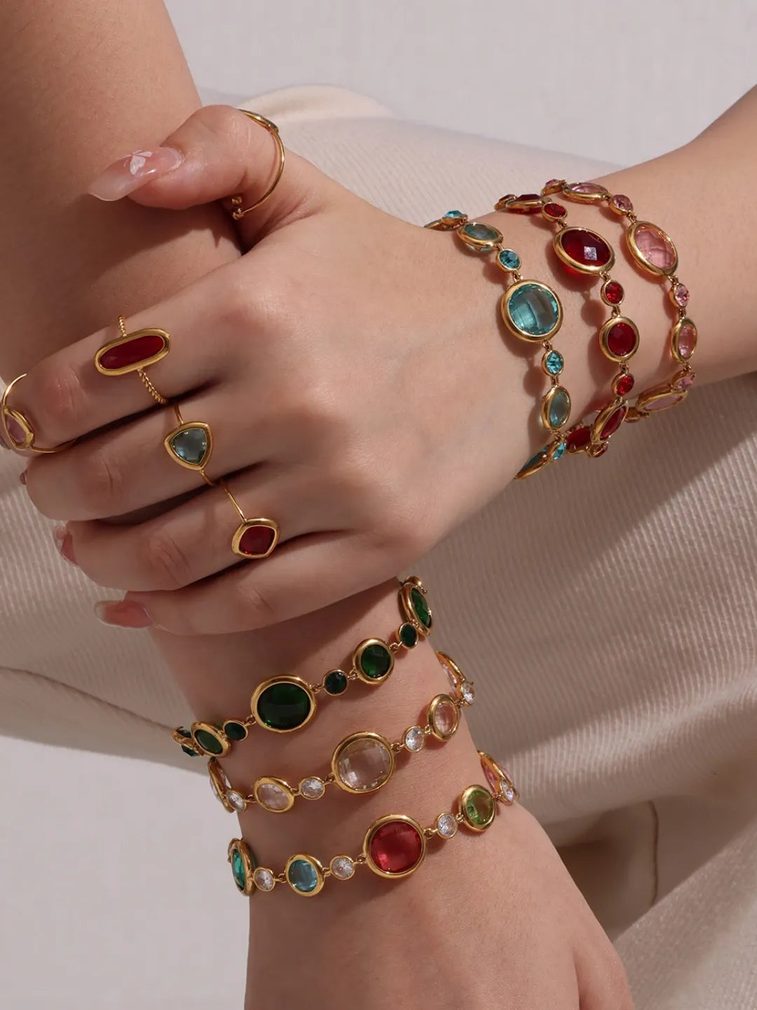 CZECH GLASS STONE