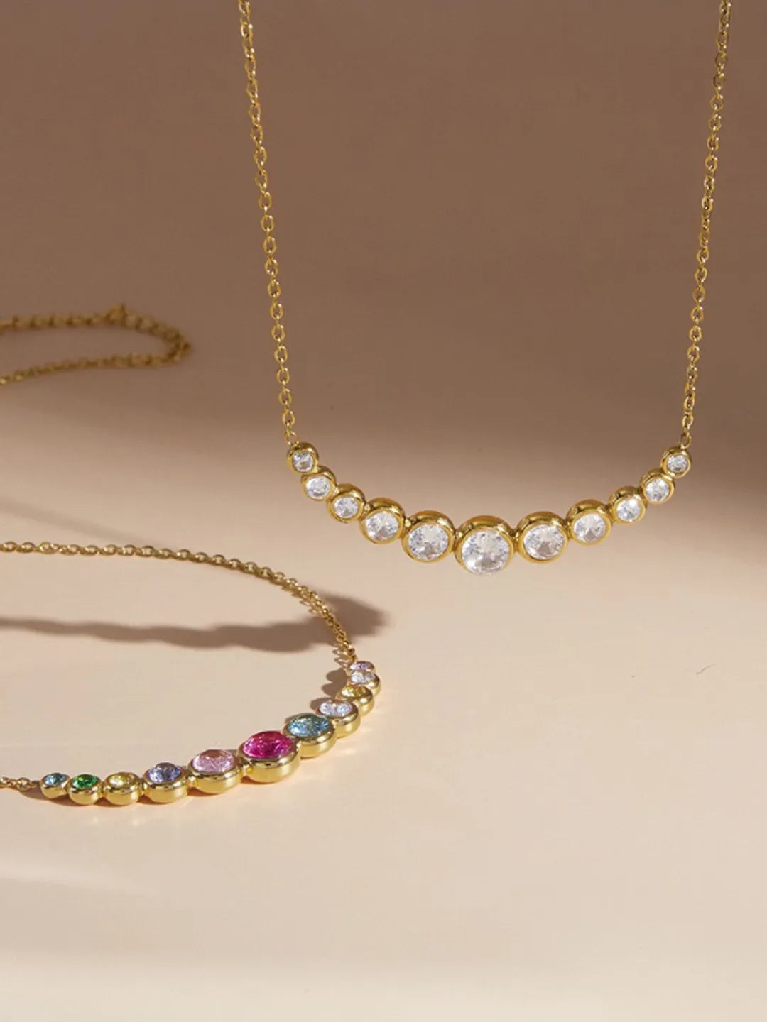 COLOR ZIRCON NECKLACE