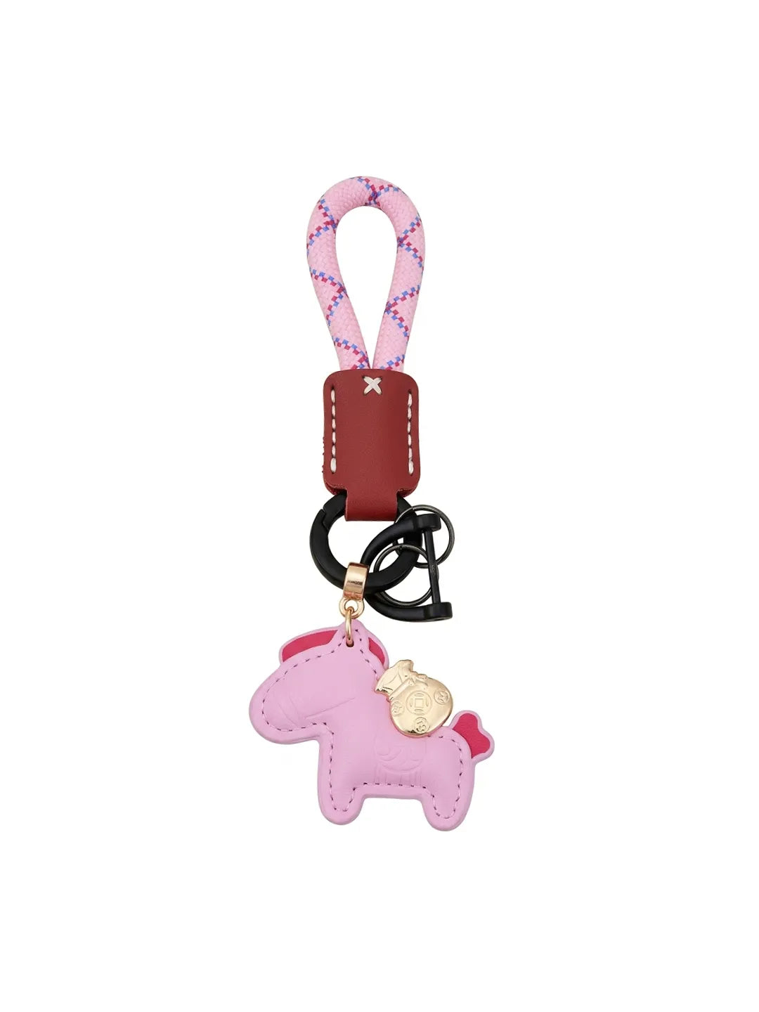 HORSE WOVEN KEYCHAIN