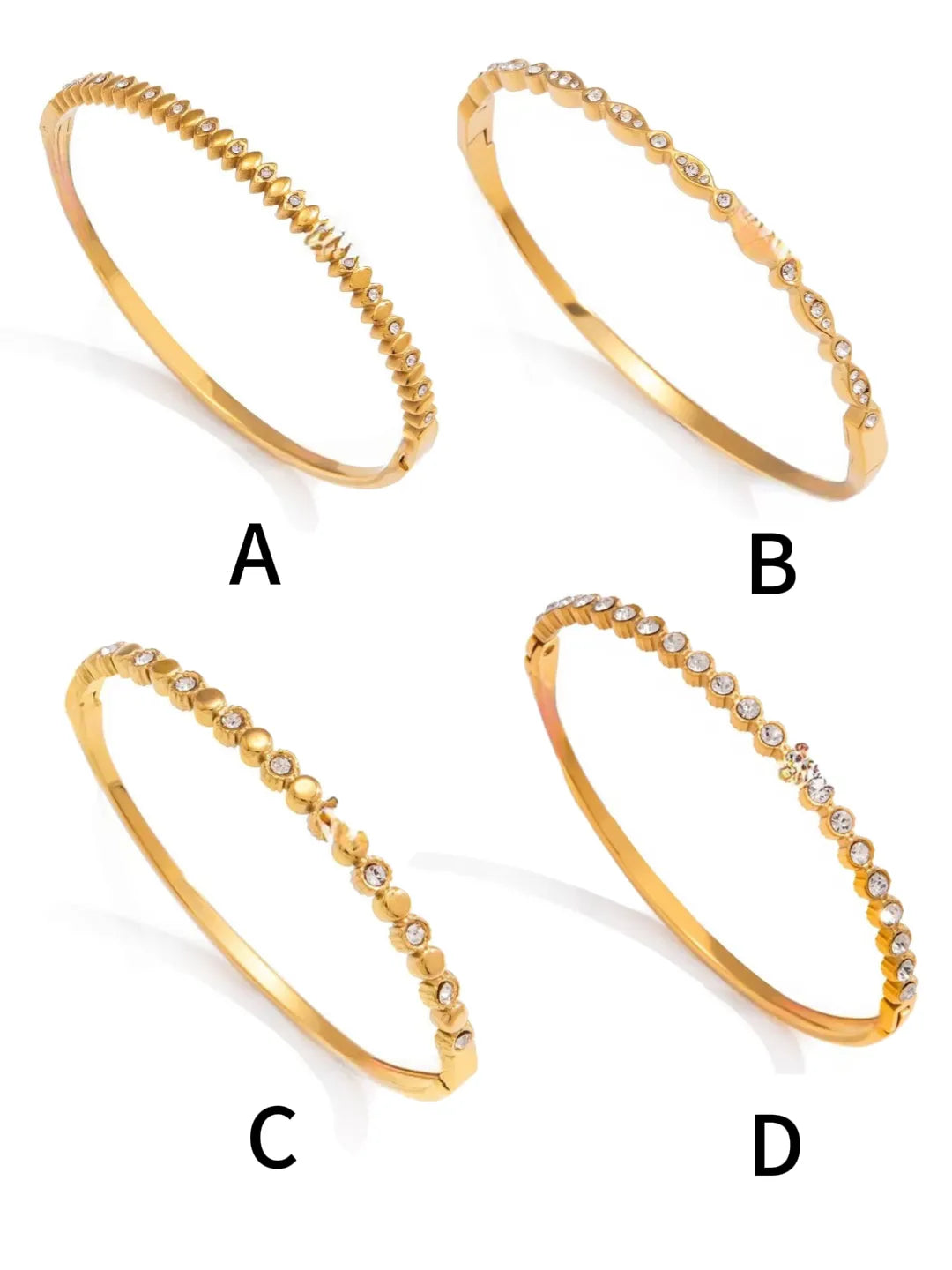 RHINESTONE LUXE BANGLE