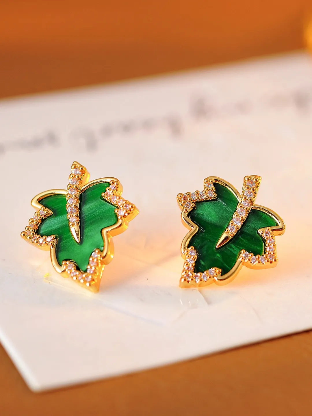 OMBRE MAPLE EARRINGS