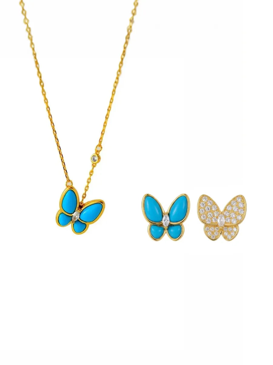 BLUE BUTTERFLY SET