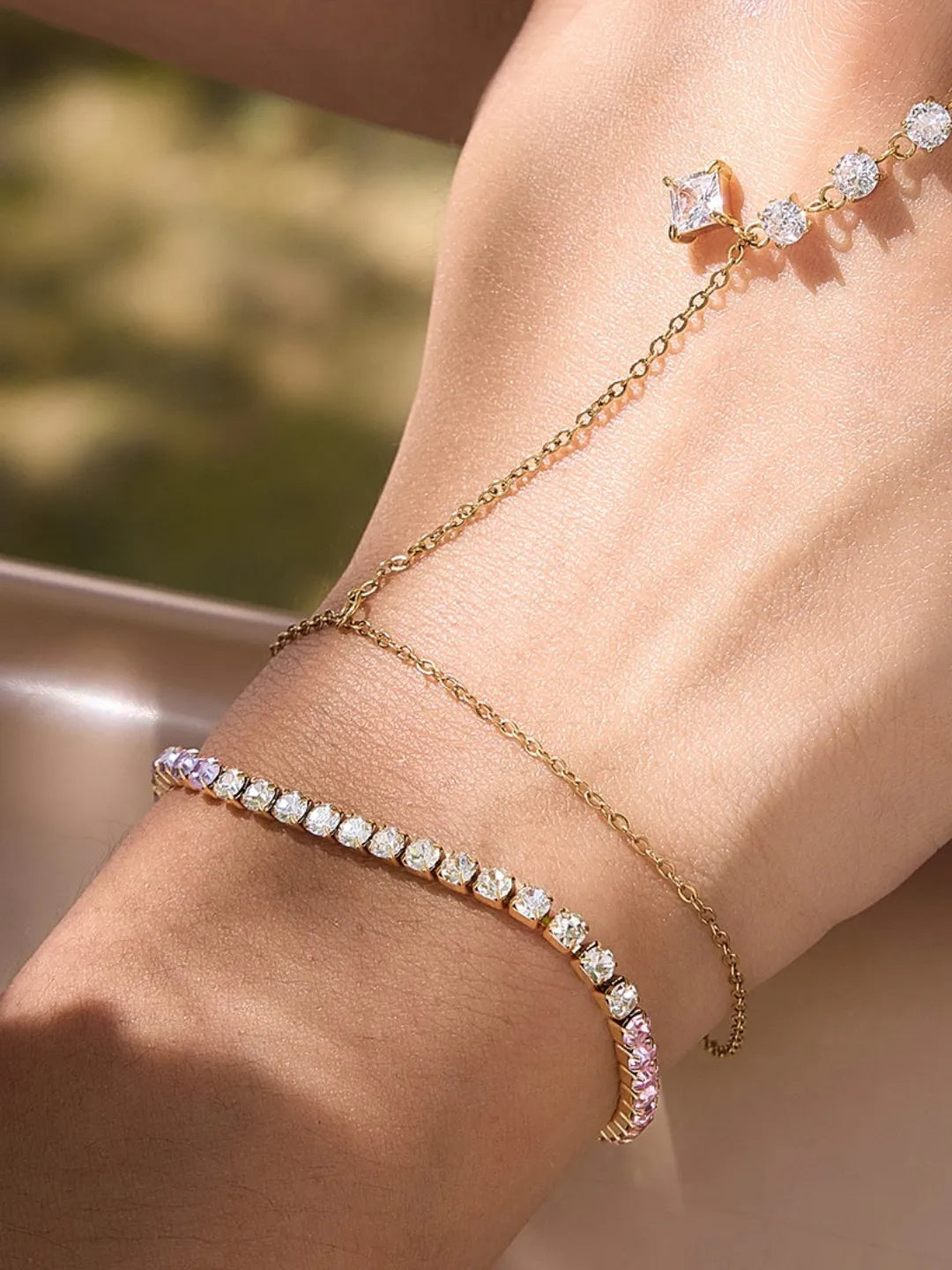 COLOR ZIRCON BRACELET