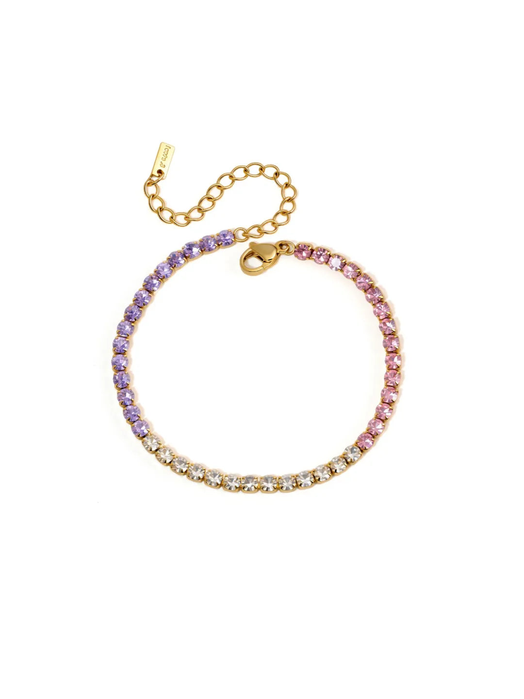 COLOR ZIRCON BRACELET