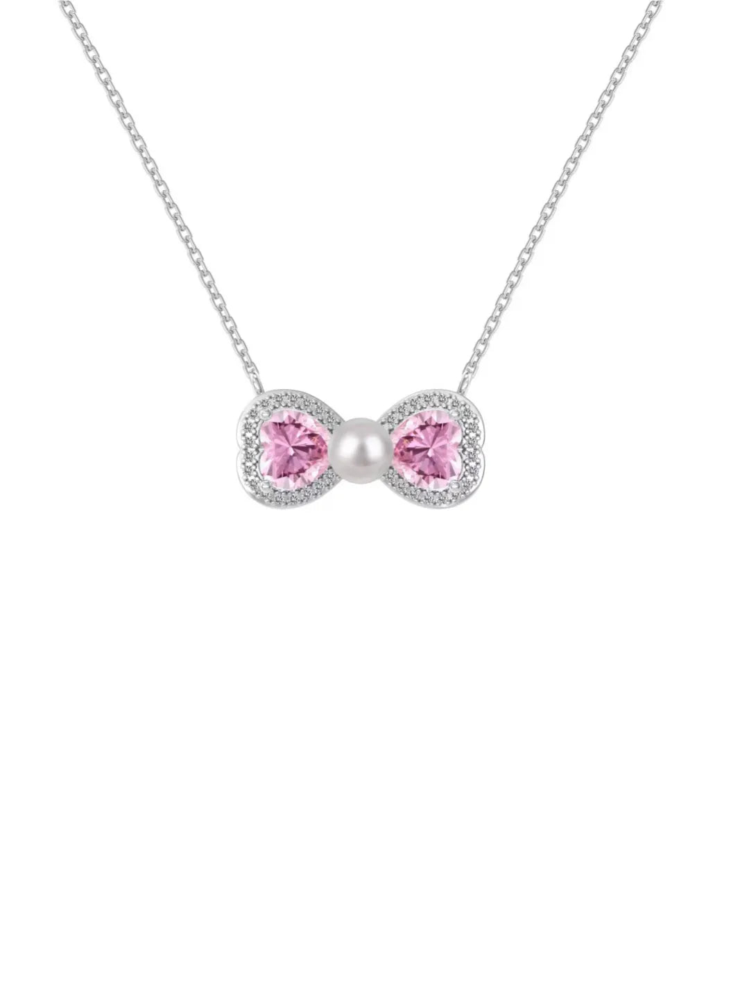 BOW PEARL CZ JEWELRY