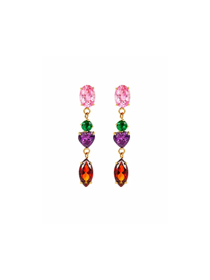 SPARKLING ZIRCON EARRINGS