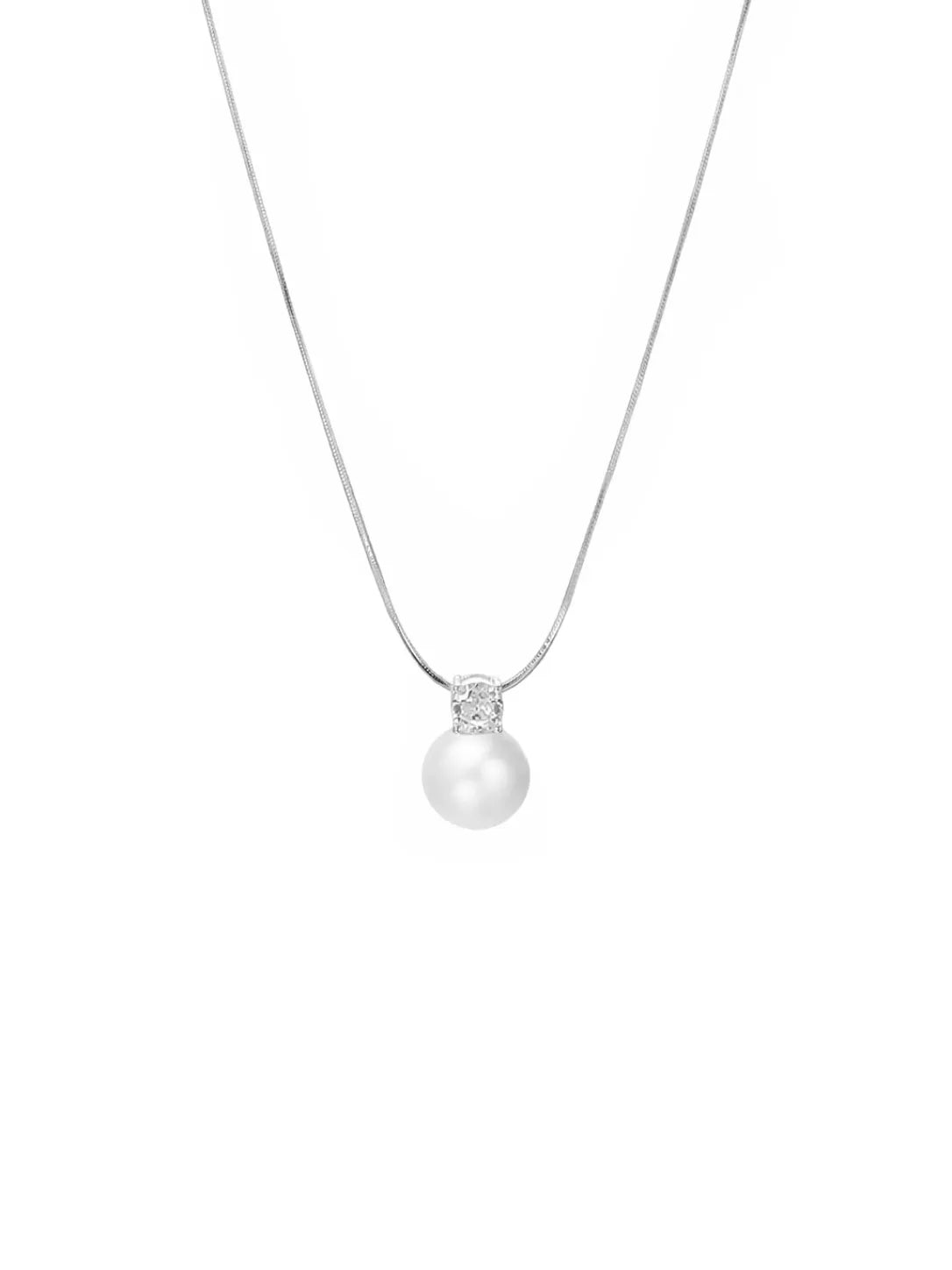 パールペンダントネックレス