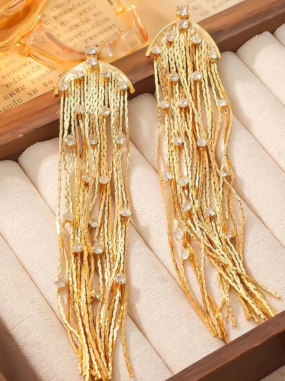 FRENCH VINTAGE TASSEL EARRINGS