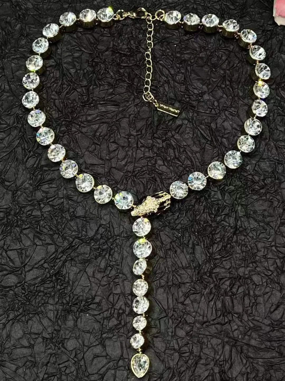 SPARKLING NORDIC Y-DROP CHAIN