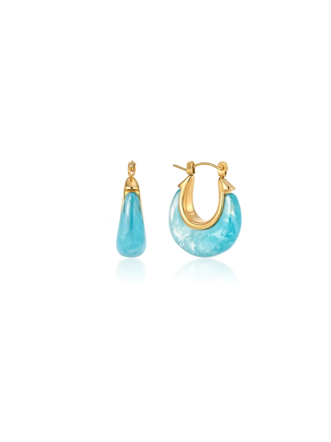 COLOR RESIN EARRINGS