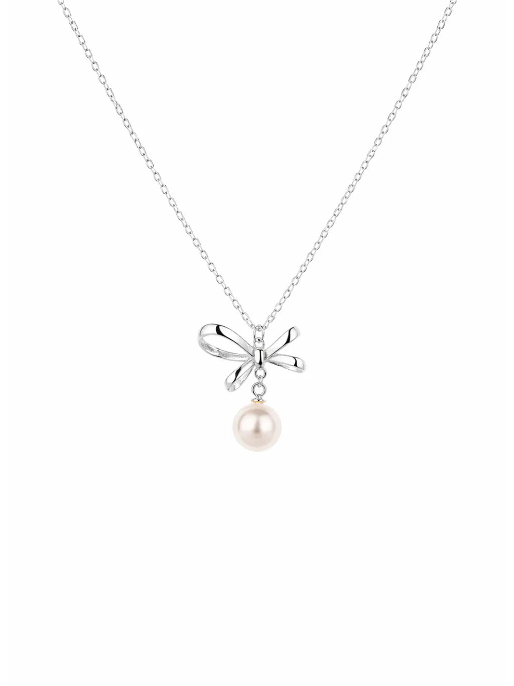 ボウパールネックレス