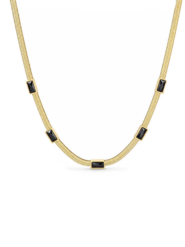 VINTAGE ZIRCON NECKLACE