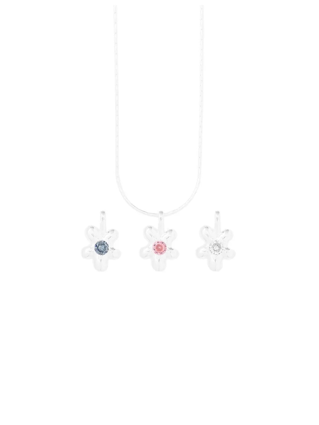 FLORAL GEM NECKLACE