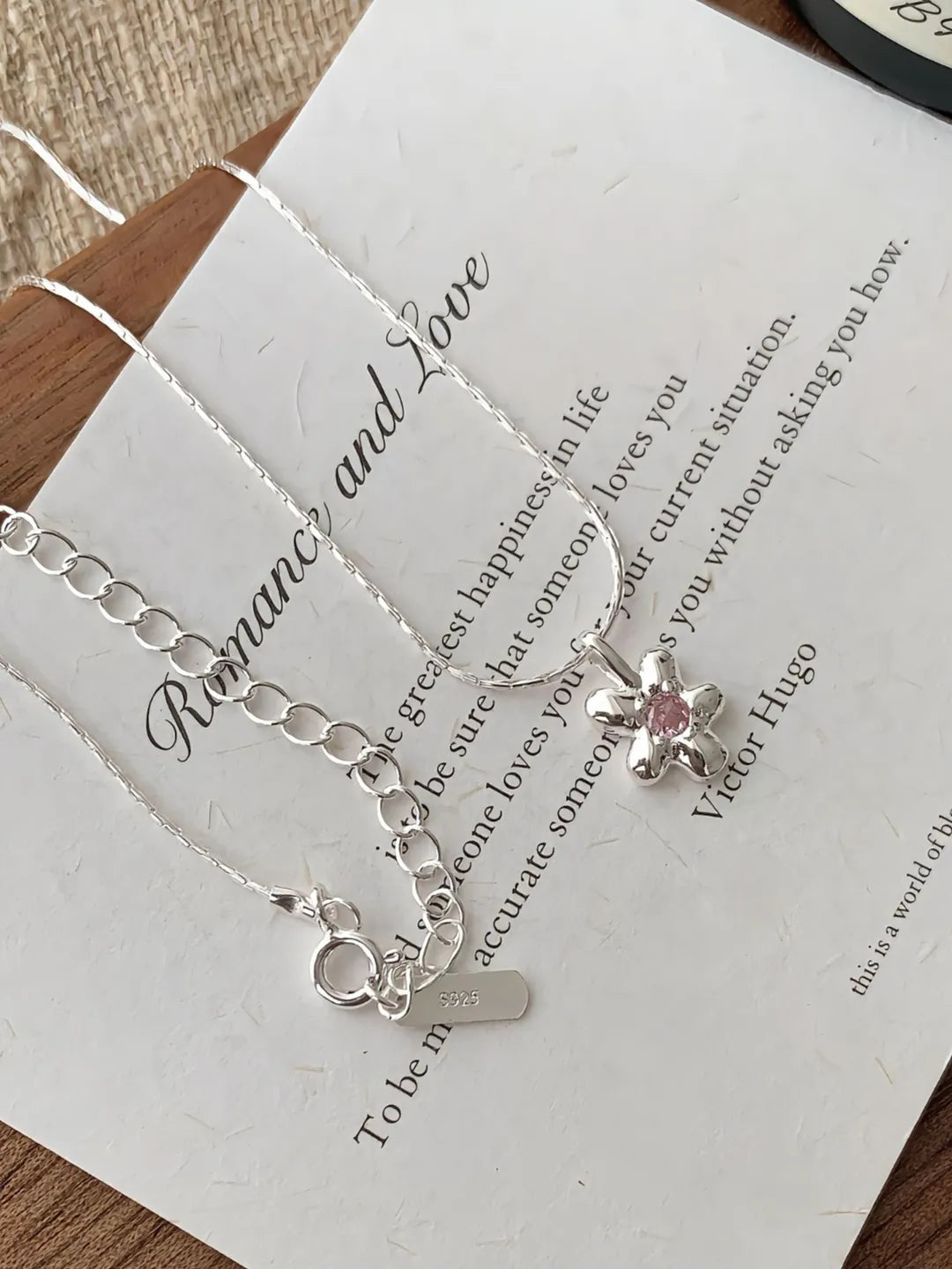 FLORAL GEM NECKLACE