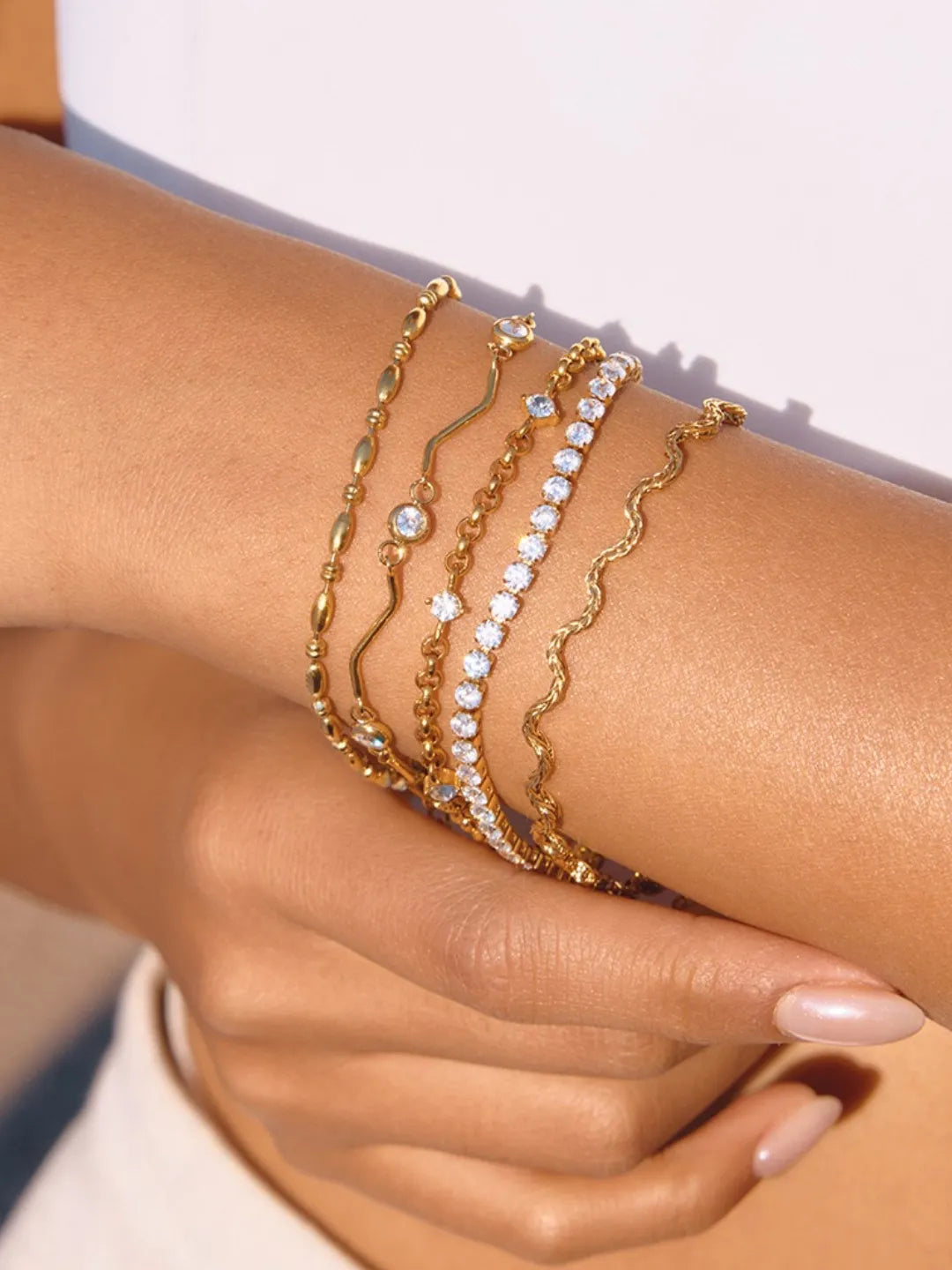 CZ Y NECKLACE