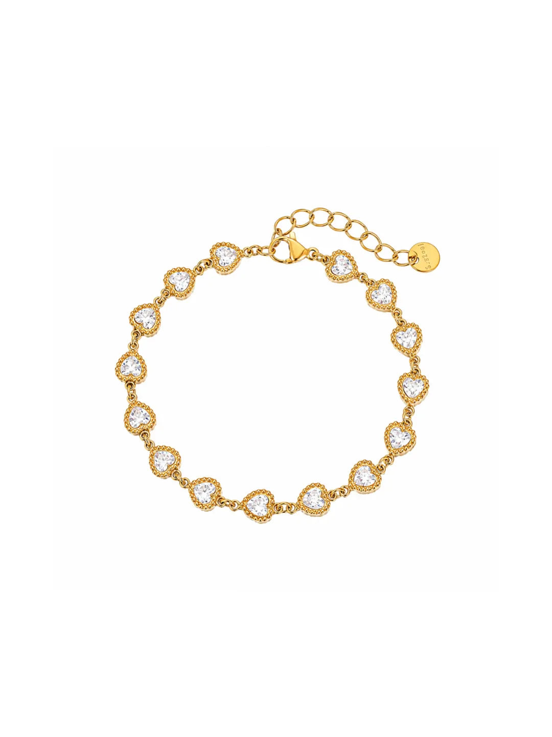 HEART ZIRCON BRACELET