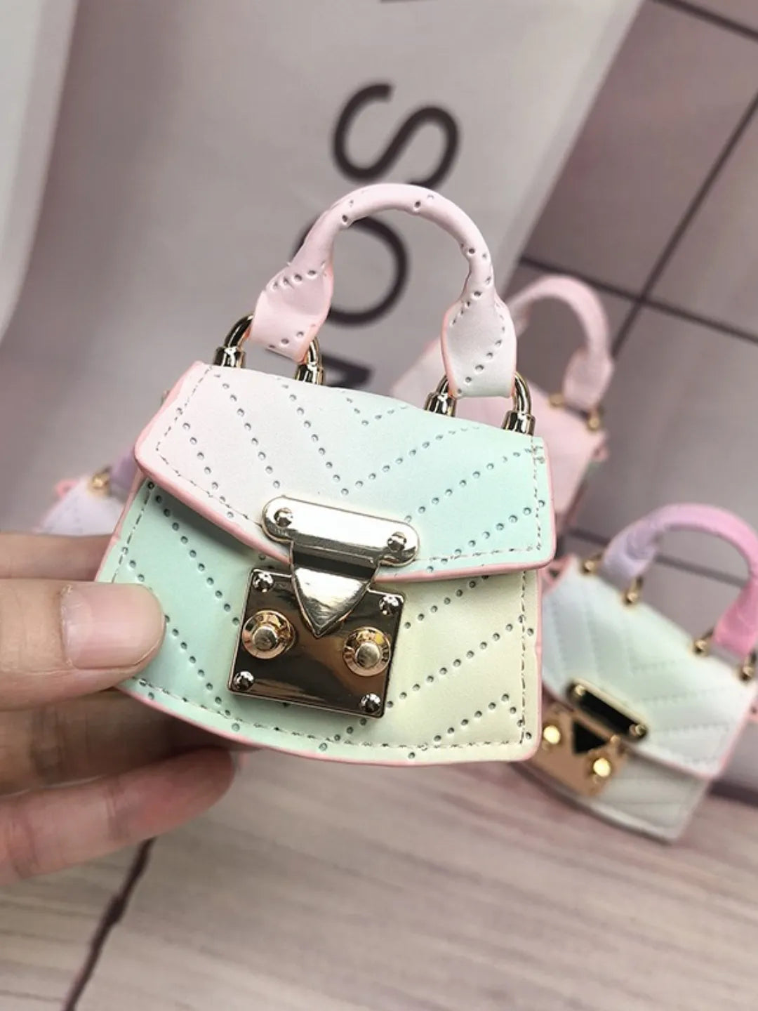 OMBRE FAN MINI BAG