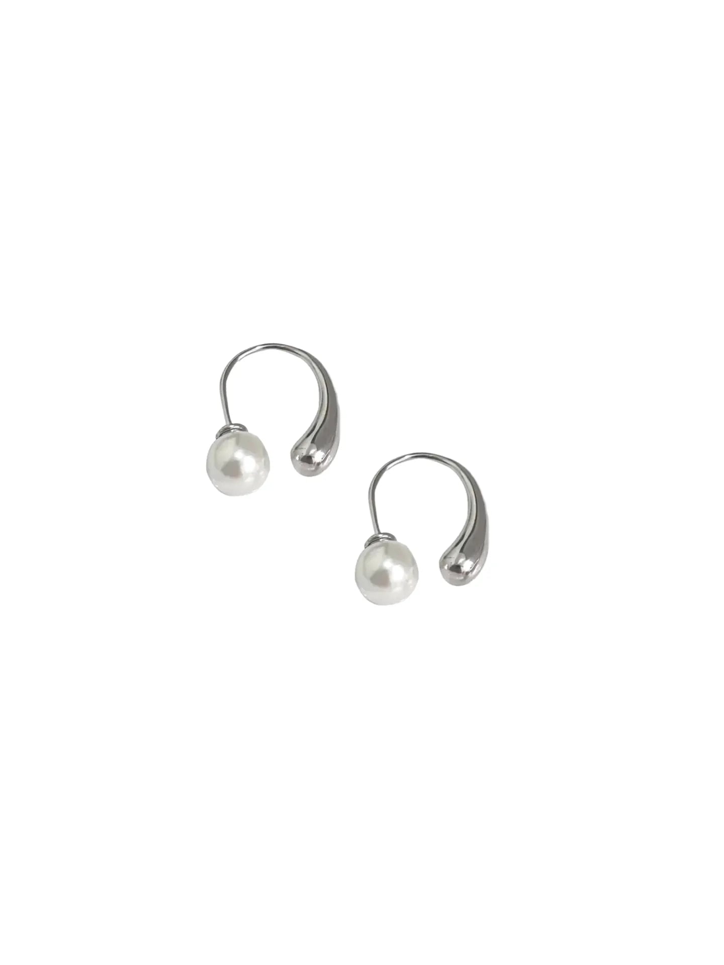 WATERDROP PEARL EARRINGS
