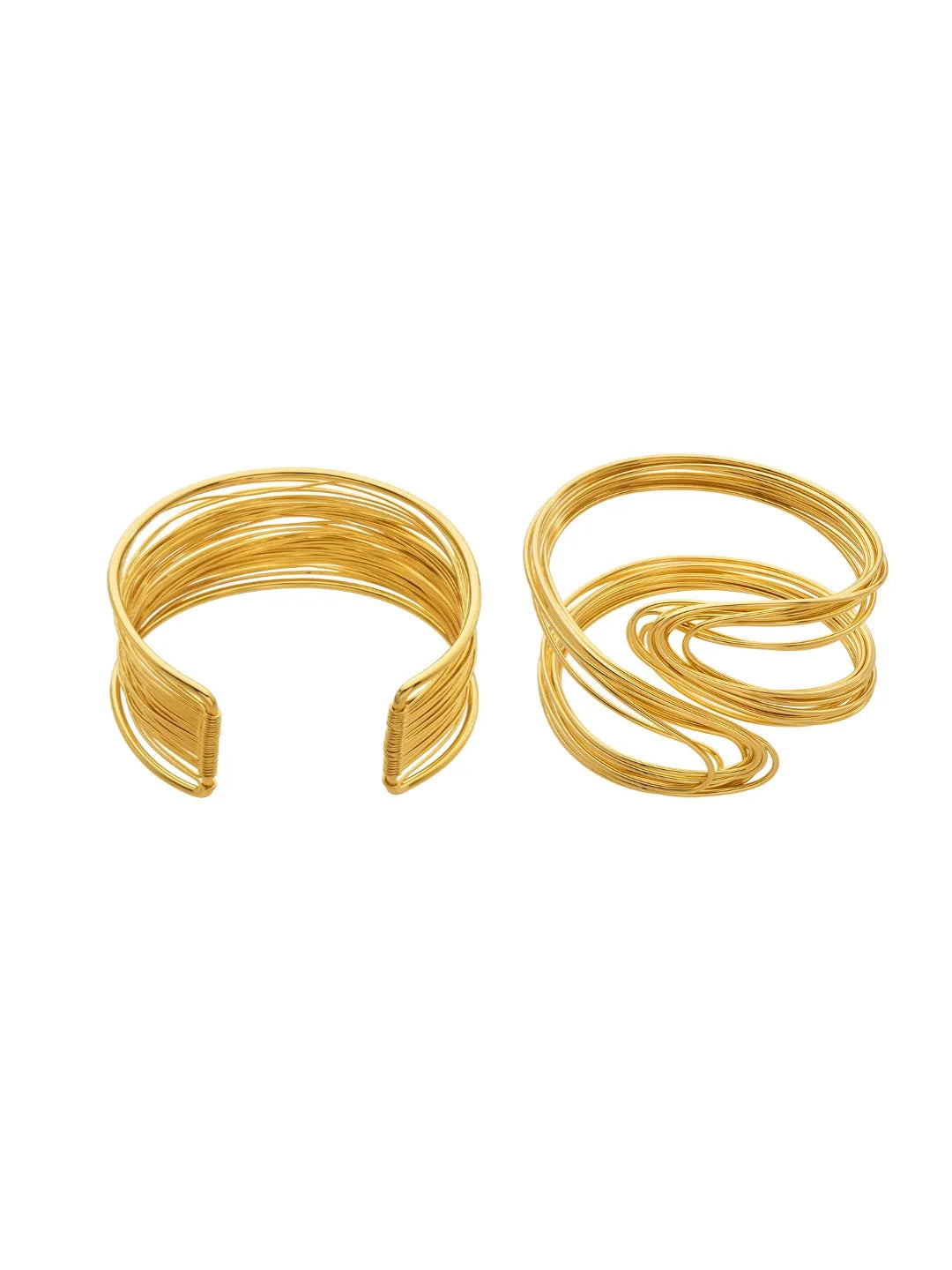 LAYERED LINE BANGLE
