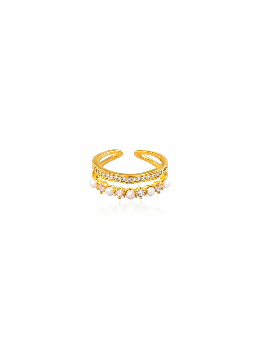 PEARL OPEN RING