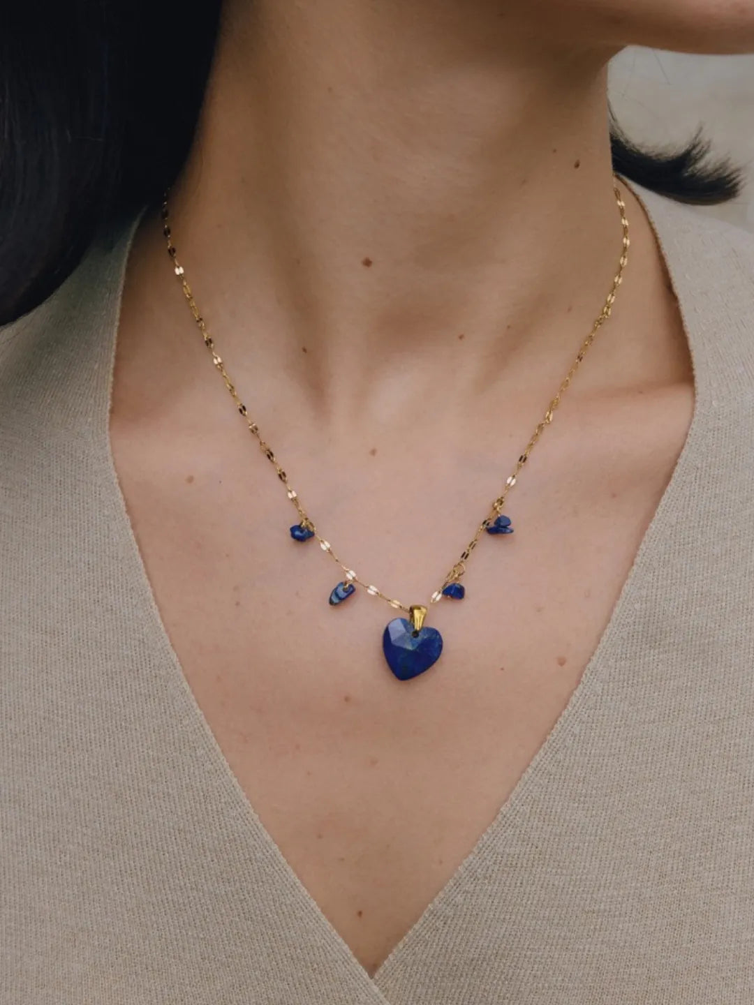 TIDAL HEART NECKLACE