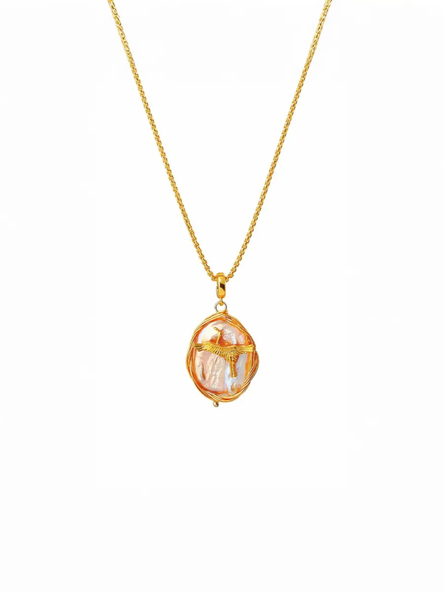 BAROQUE PEARL SWEATER NECKLACE