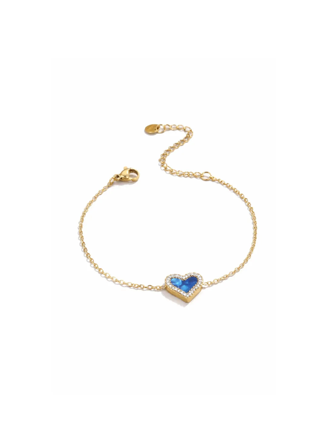 PAVE HEART BRACELET