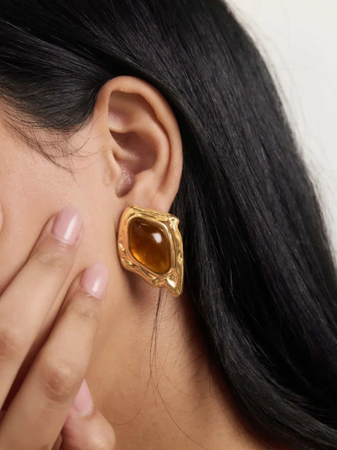 MOLTEN FRAME EARRINGS